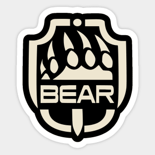 Bear logo Tarkov Sticker